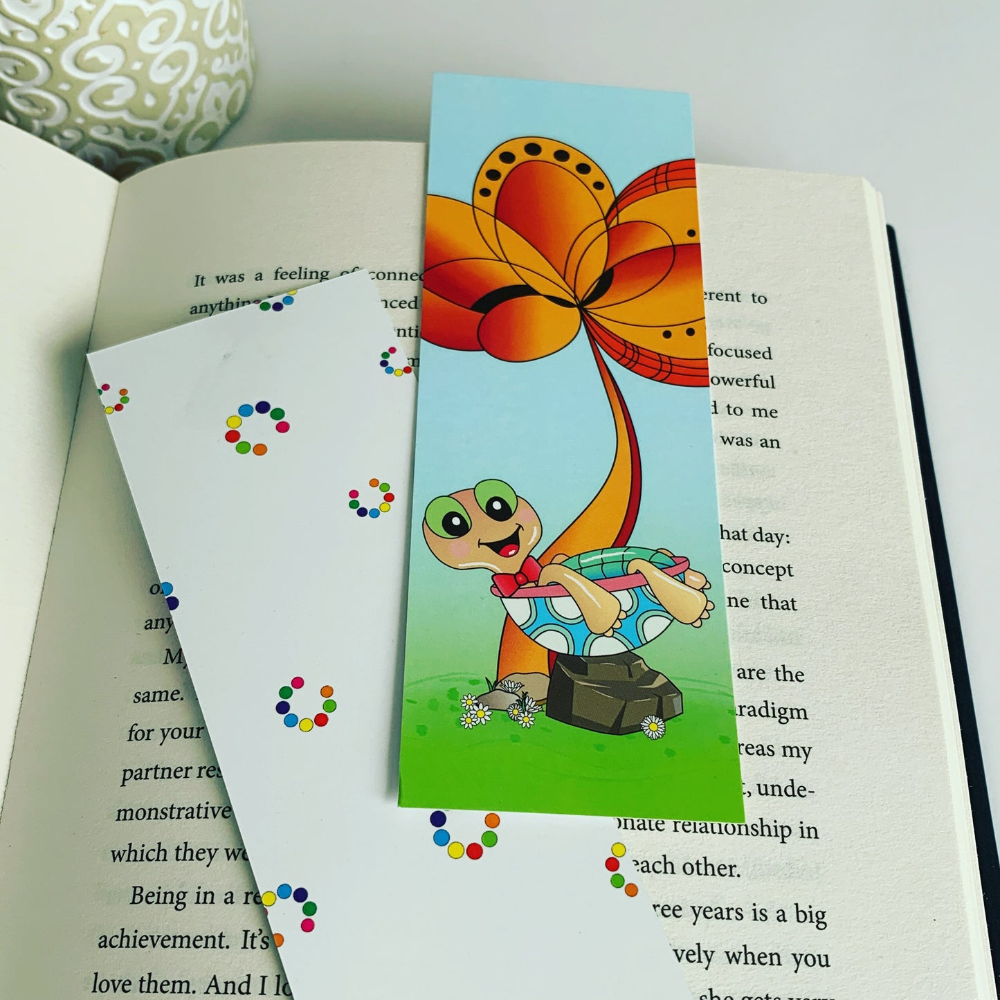 Happy Turtle Bookmark