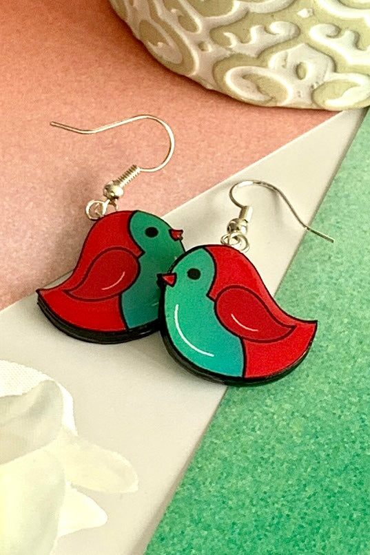 Little Birdie paper earrings