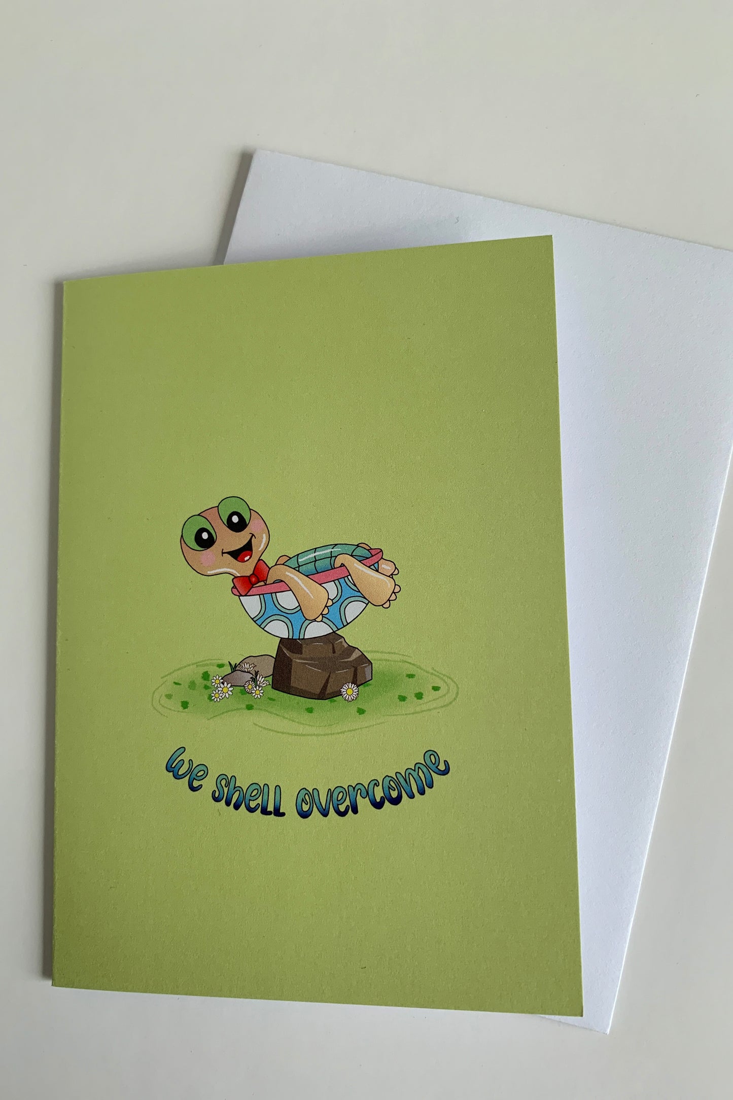 We Shell Overcome Card
