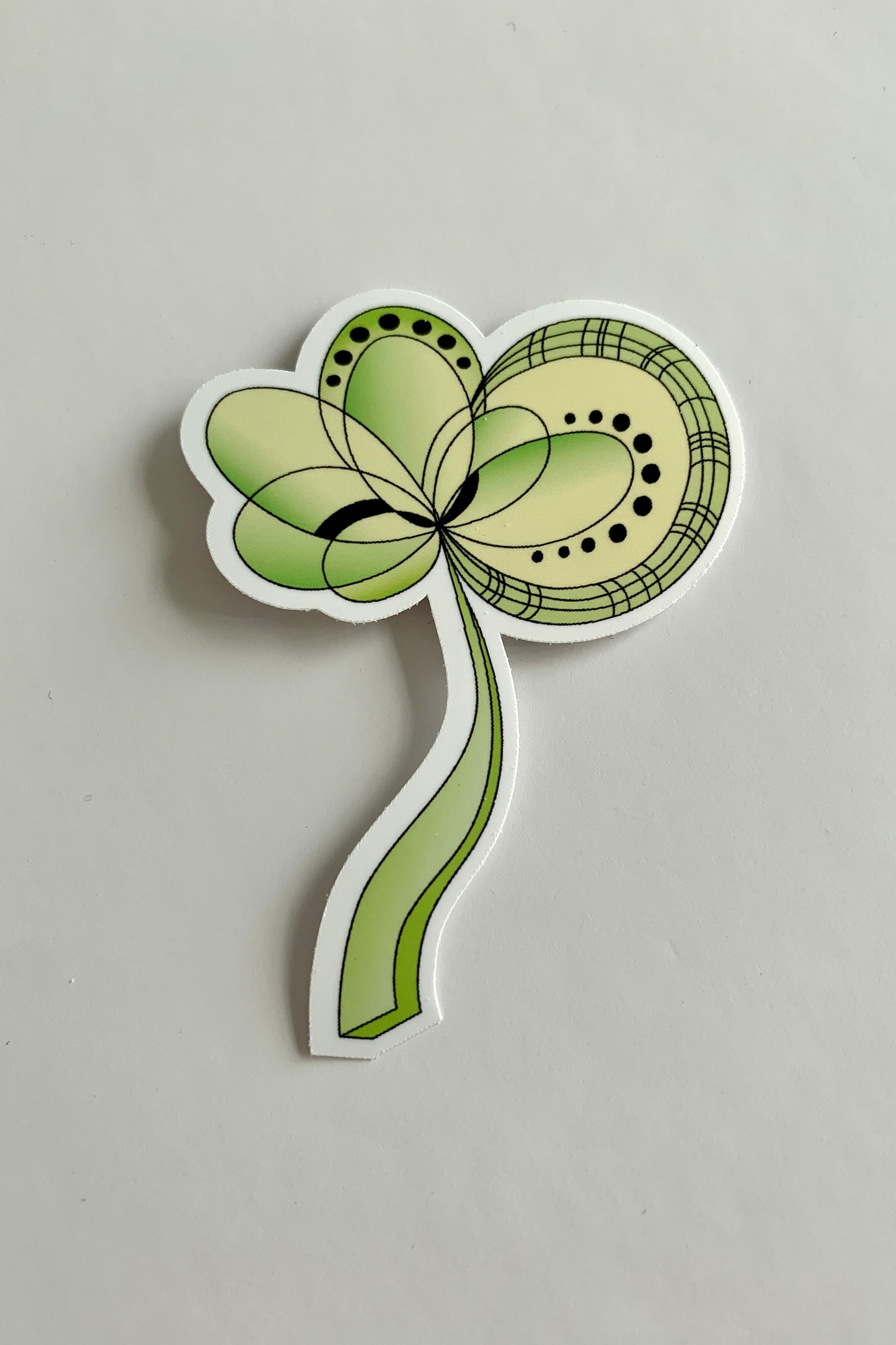 Puff Flower Sticker
