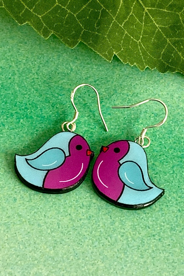 Little Birdie paper earrings