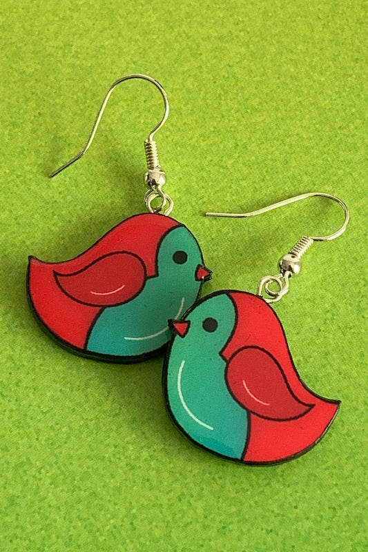 Little Birdie paper earrings