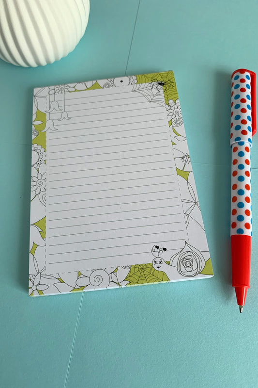Spiders Web Notepad