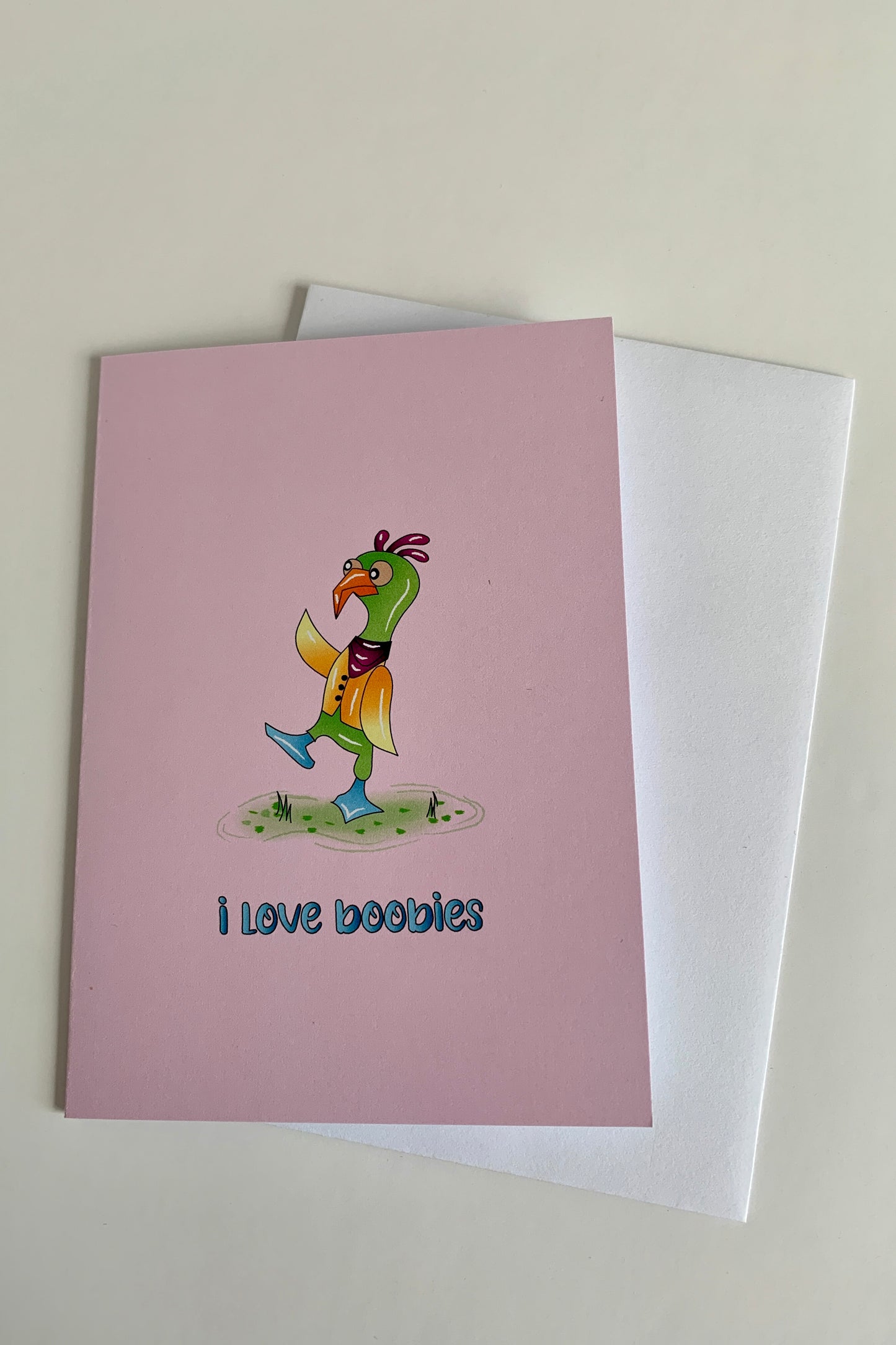 I love Boobies Card