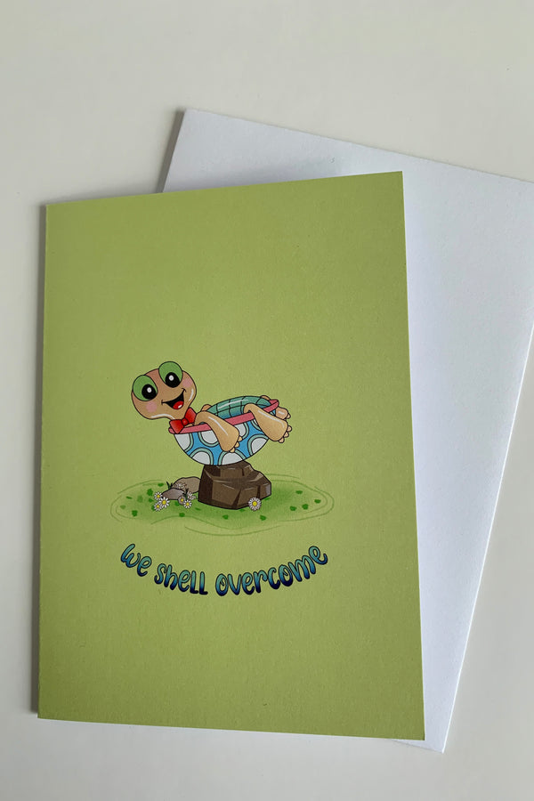 We Shell Overcome Card