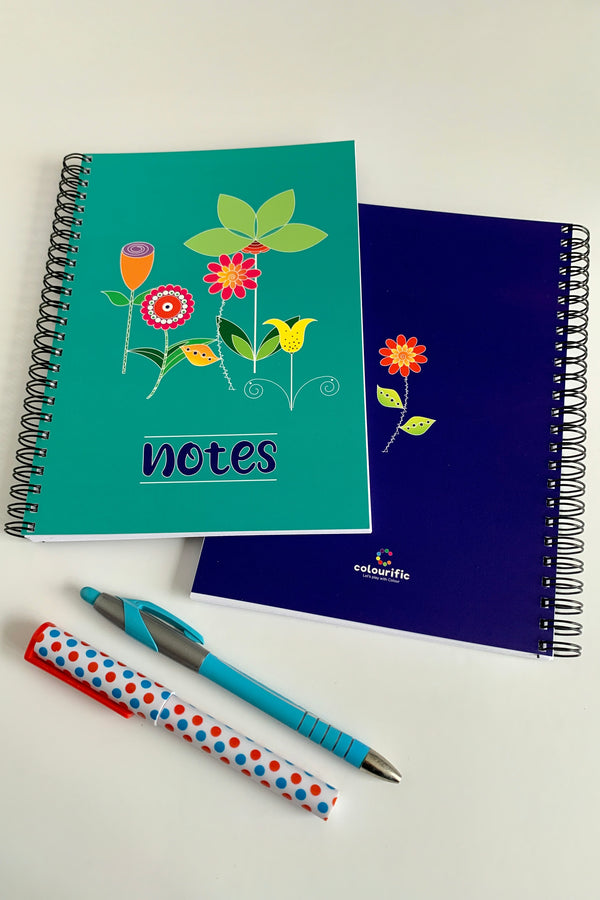 Mixed Flowers Notebook