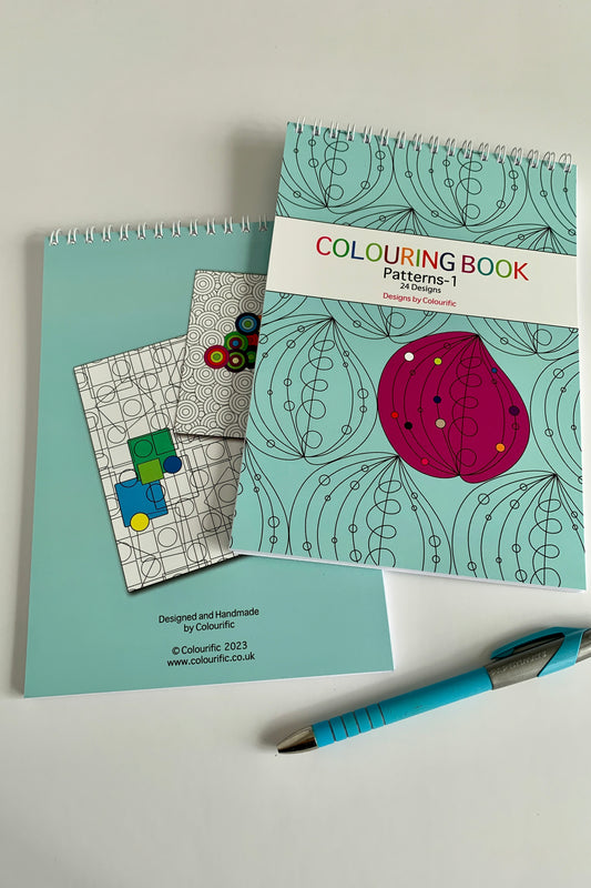 Patterns 1 Colouring Book