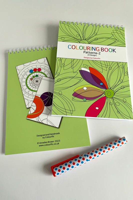 Patterns 2 Colouring Book