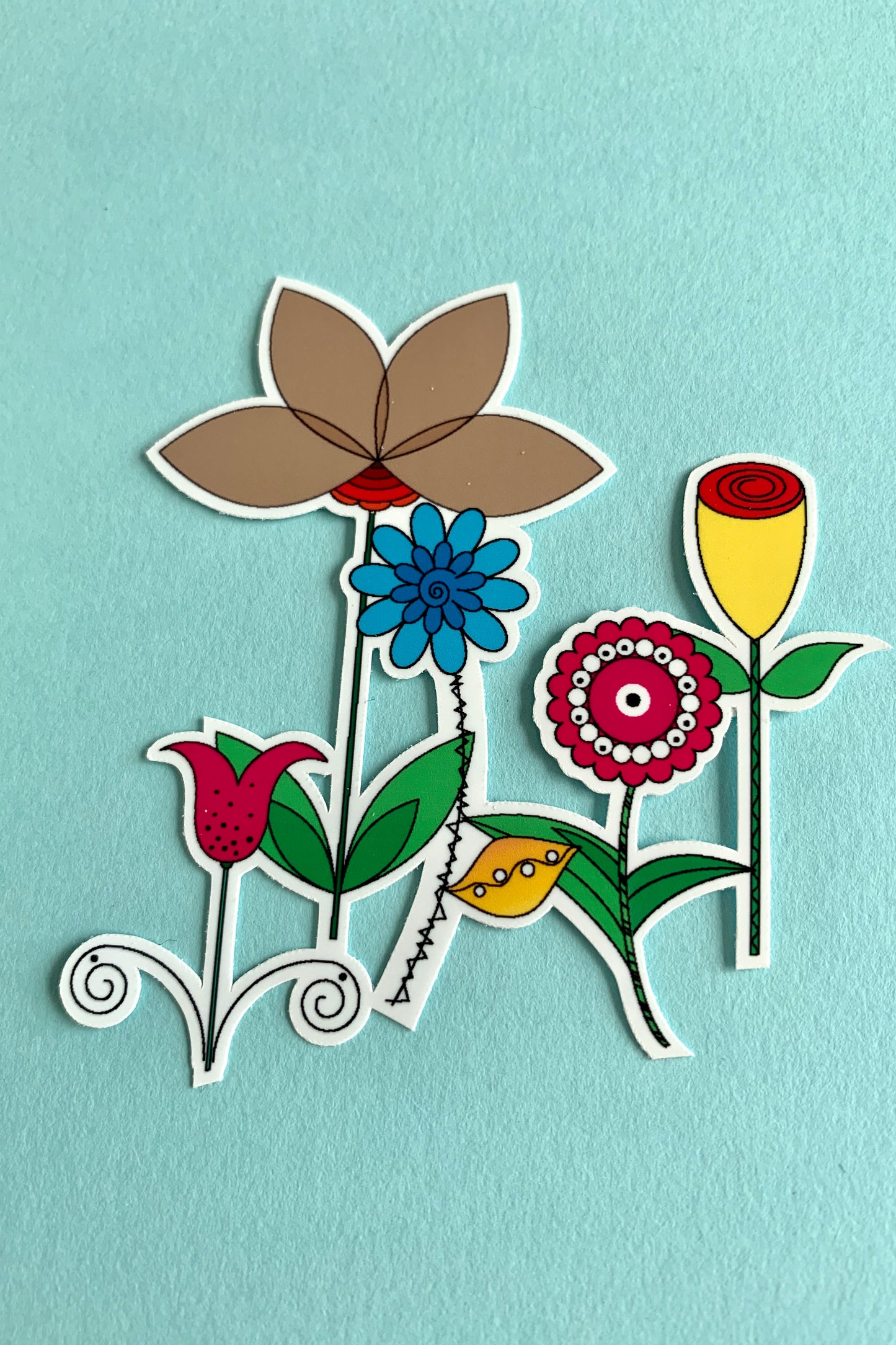 Bunch of Flowers Sticker - 1
