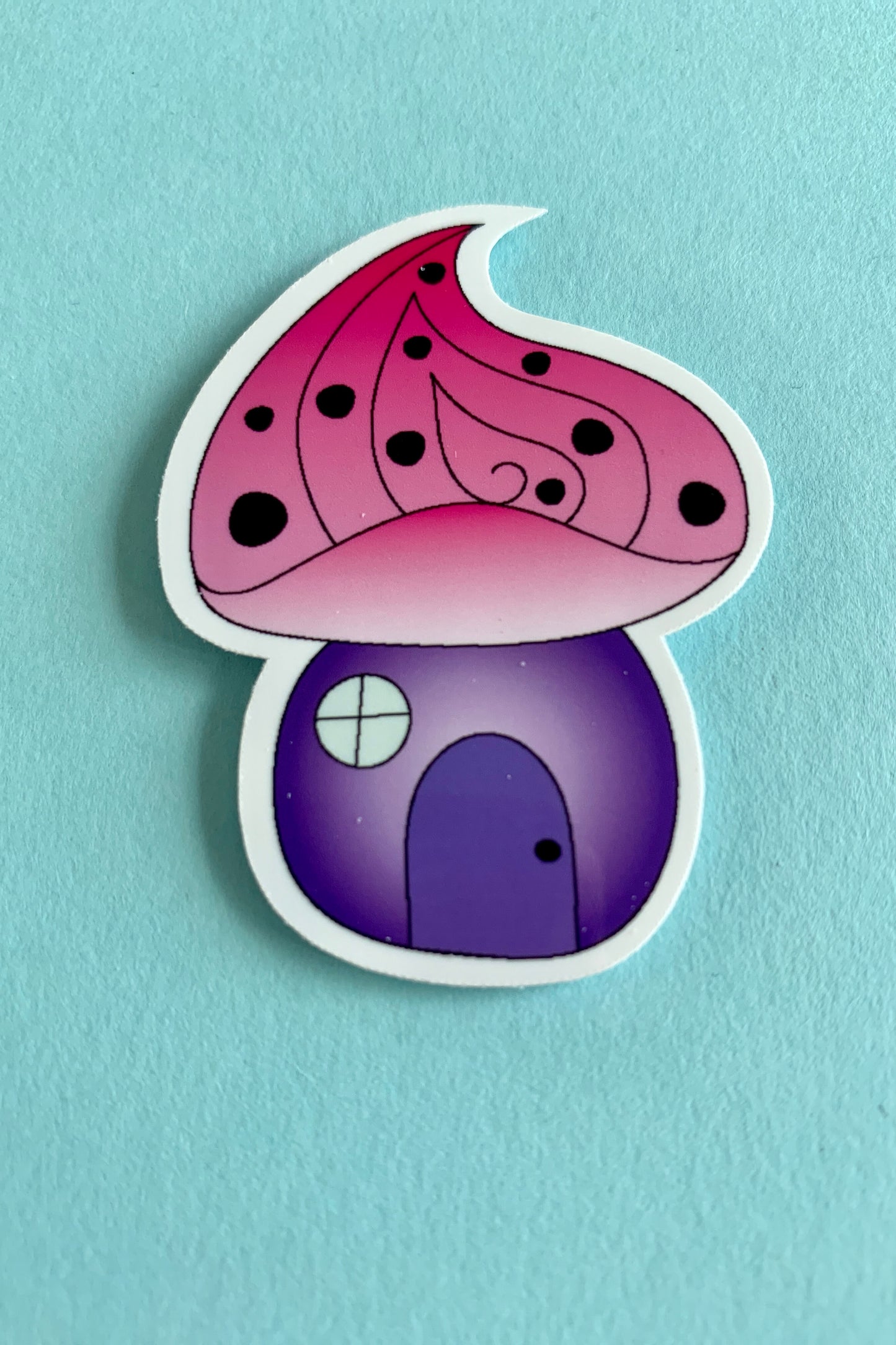 Ice Cream Mushroom Sticker