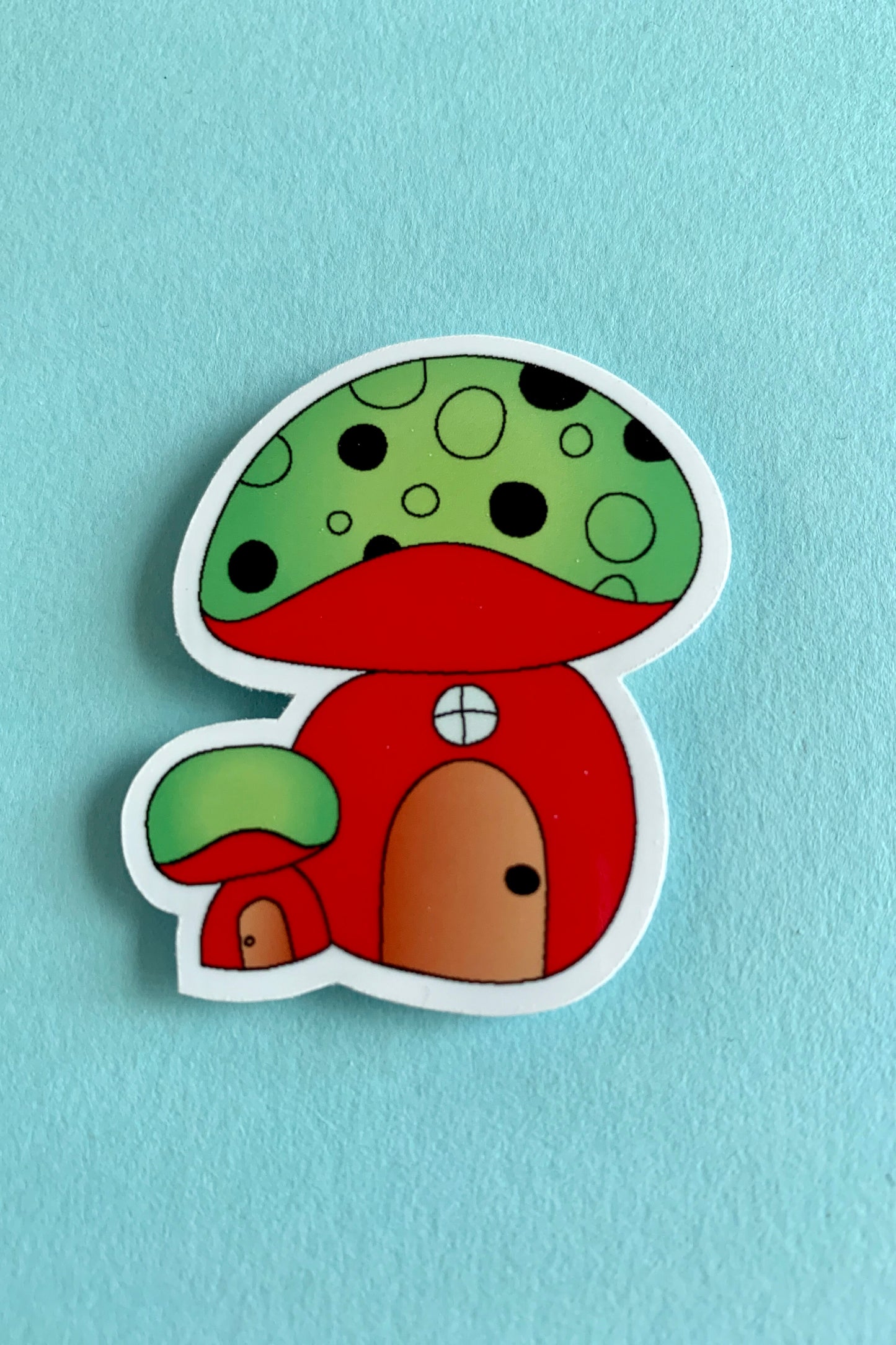 Mum & Baby Mushroom Sticker
