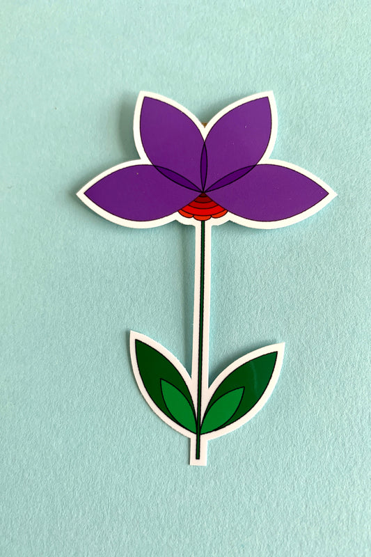 Lily Flower Sticker
